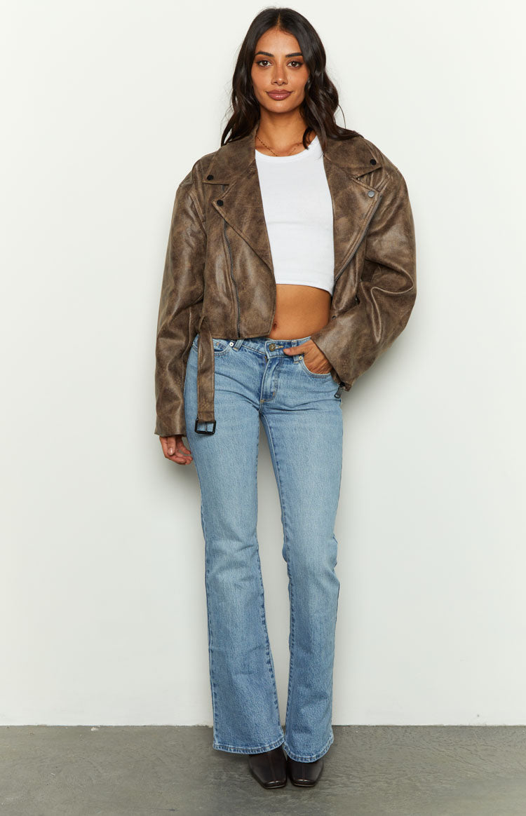 Abrand April 99 Low Boot Blue Denim Jeans