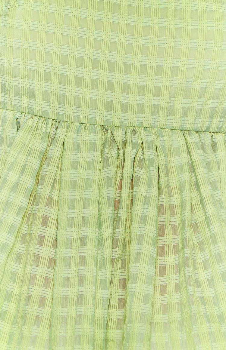 Talia Green Baby Doll Top