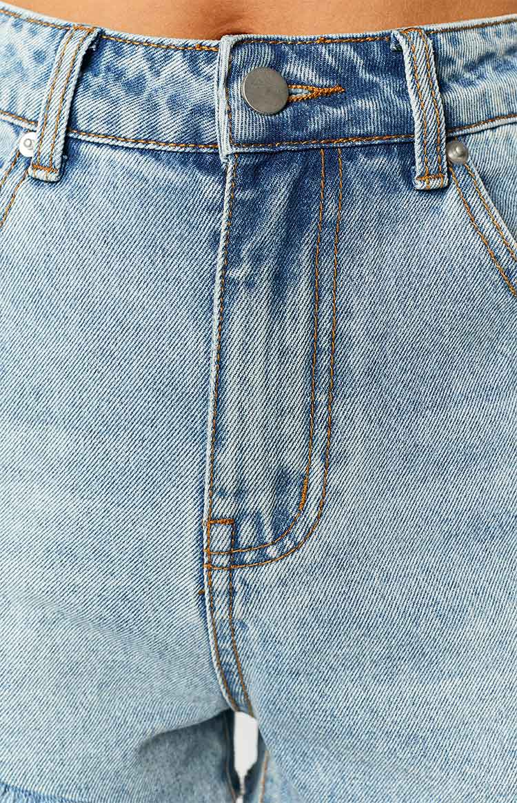 Malah Blue Denim Shorts