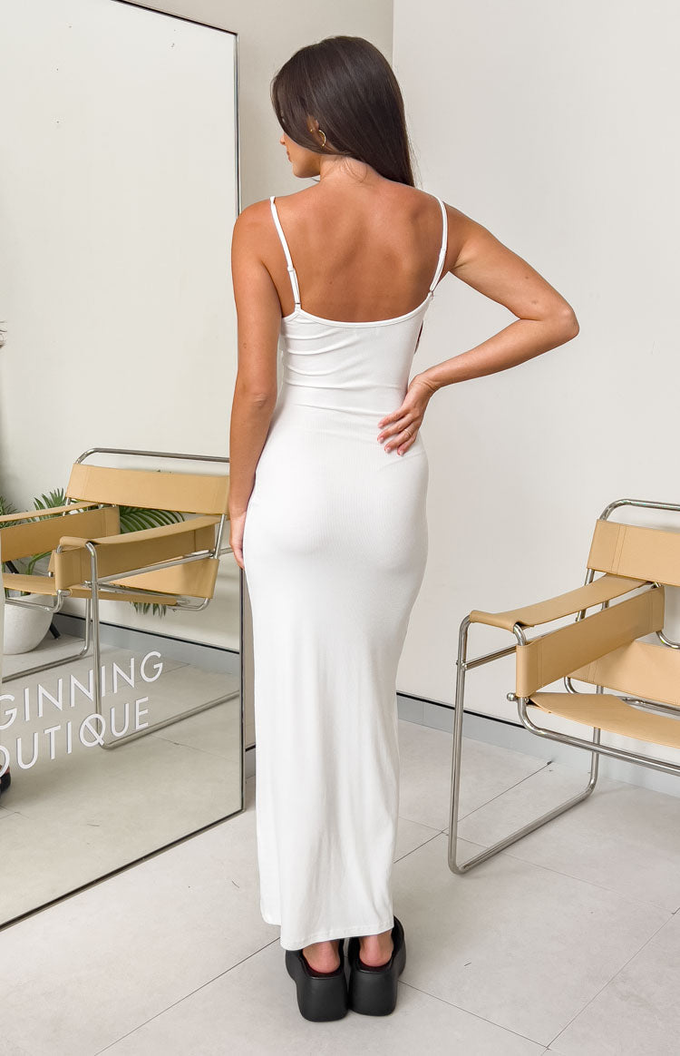 Melrose White Maxi Dress