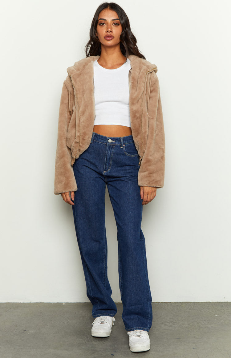 Cosy Days Beige Teddy Jacket