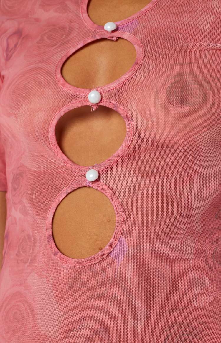 Lioness Hysteria Mesh Dress Pink