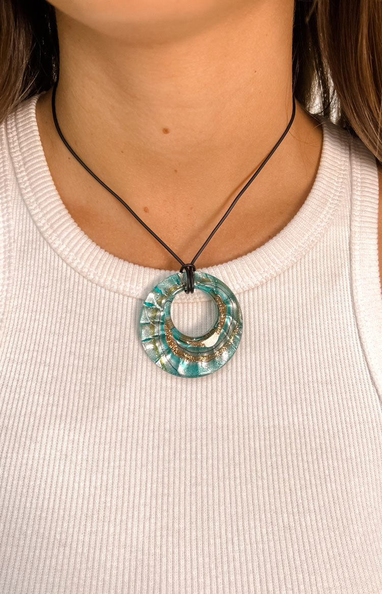Darcie Blue Pendant Necklace
