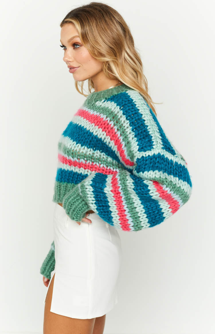 Belmont Multi Stripe Sweater