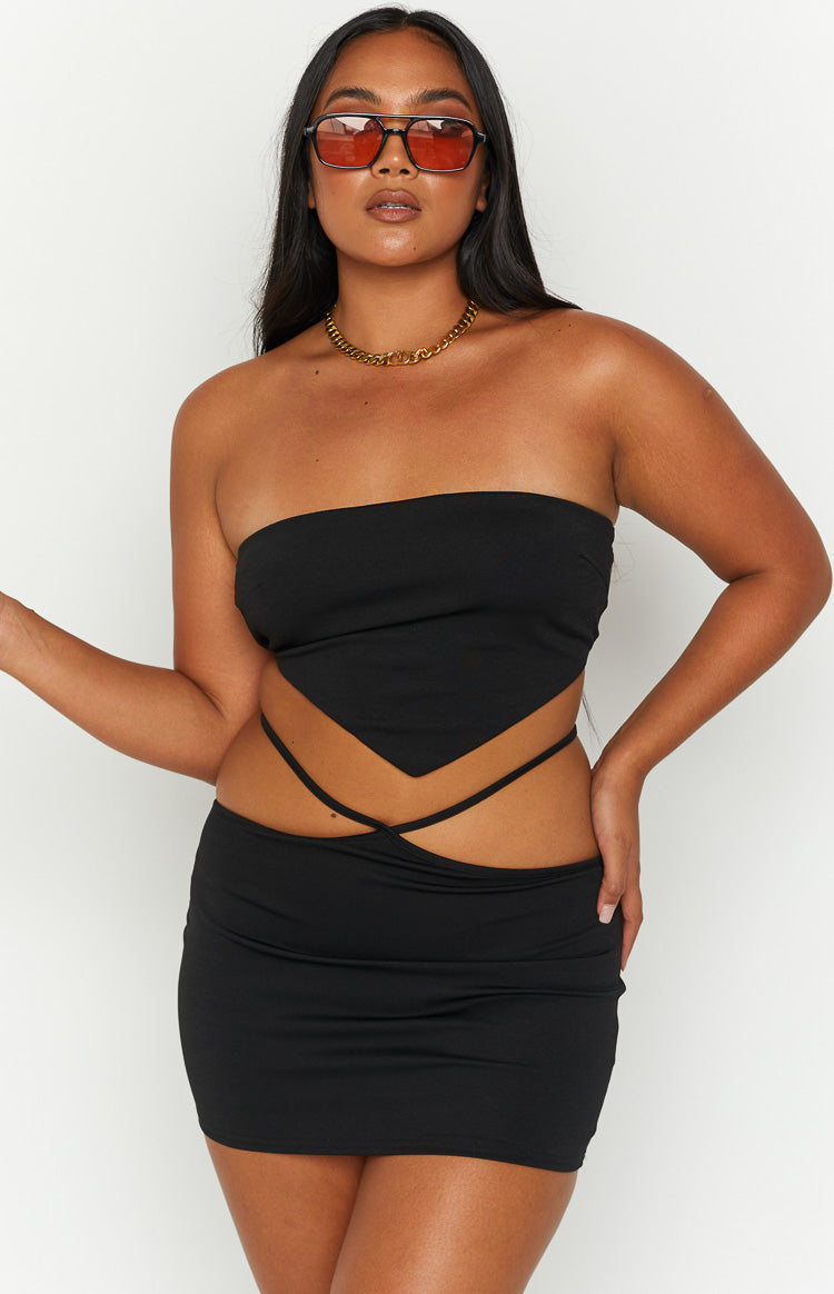 Jessi Black Mini Skirt