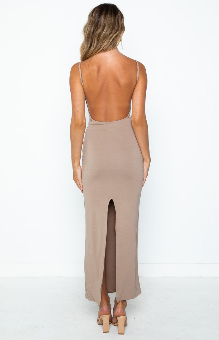 Talulah Beige Maxi Dress