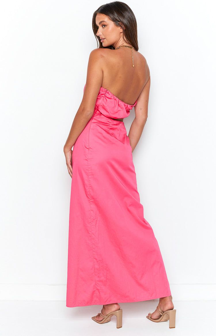 Bentley Pink Midi Dress