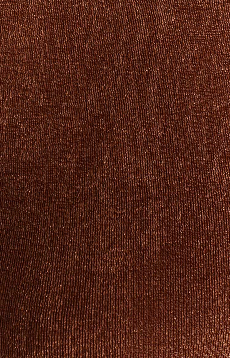 Etta Brown Cut Out Mini Dress