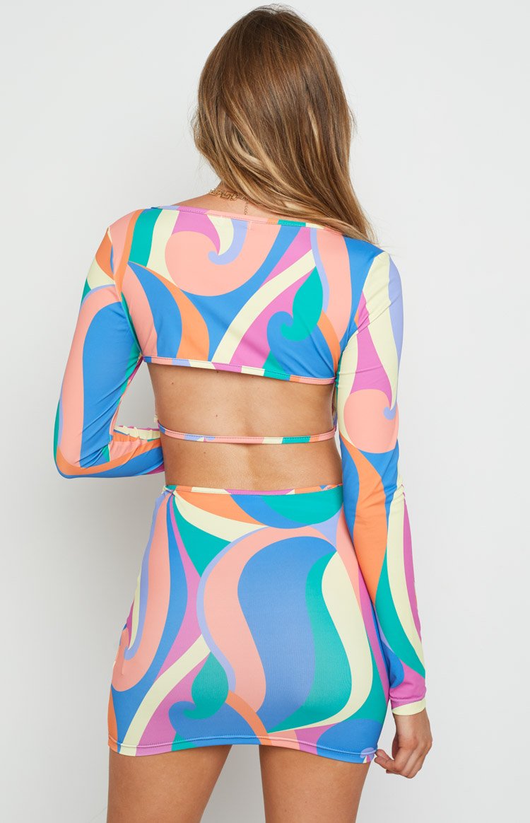 Kara Multi Mini Skirt