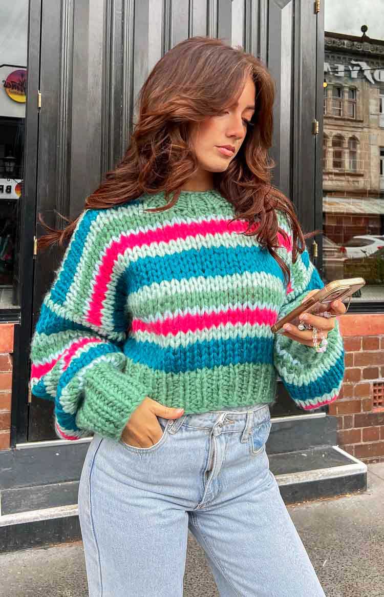 Belmont Multi Stripe Sweater