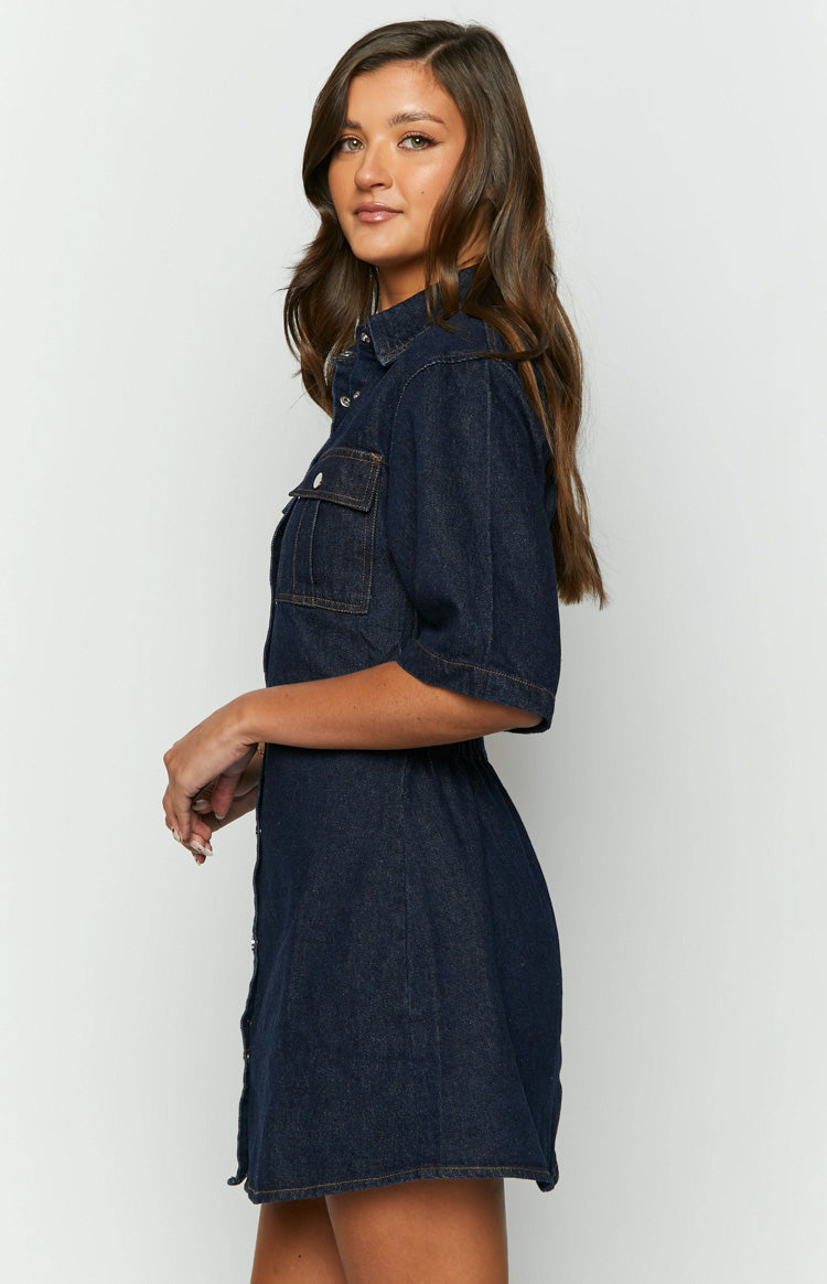 Xena Denim Mini Dress