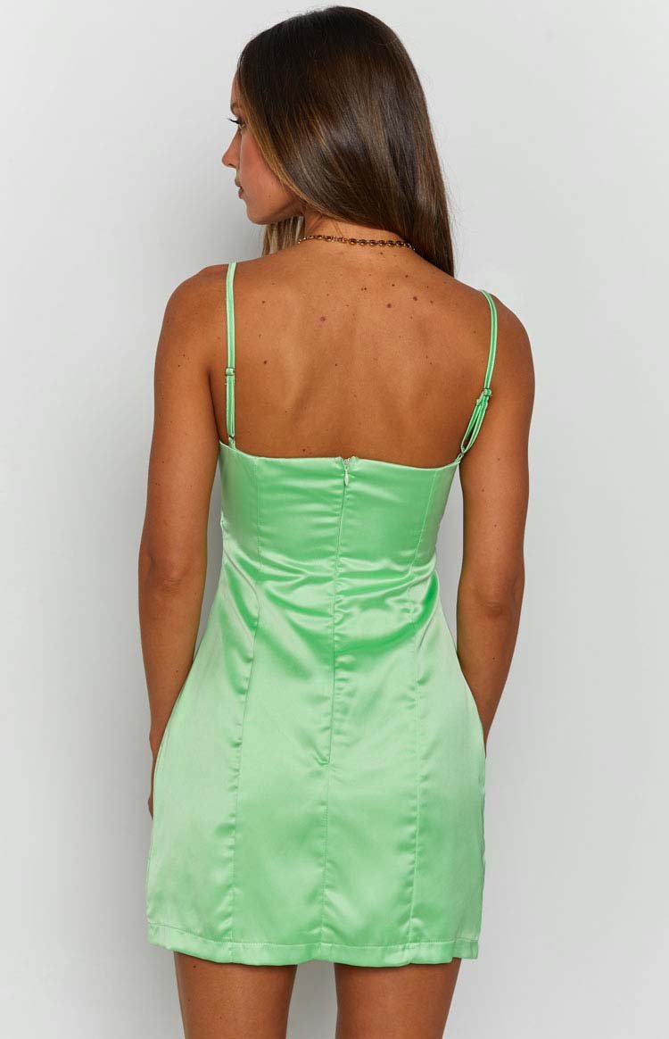 Agnes Mini Dress Green