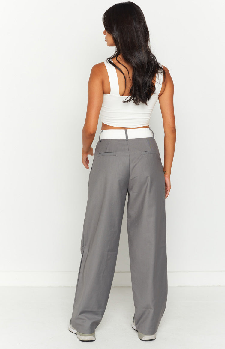 Zion Grey Waist Pant