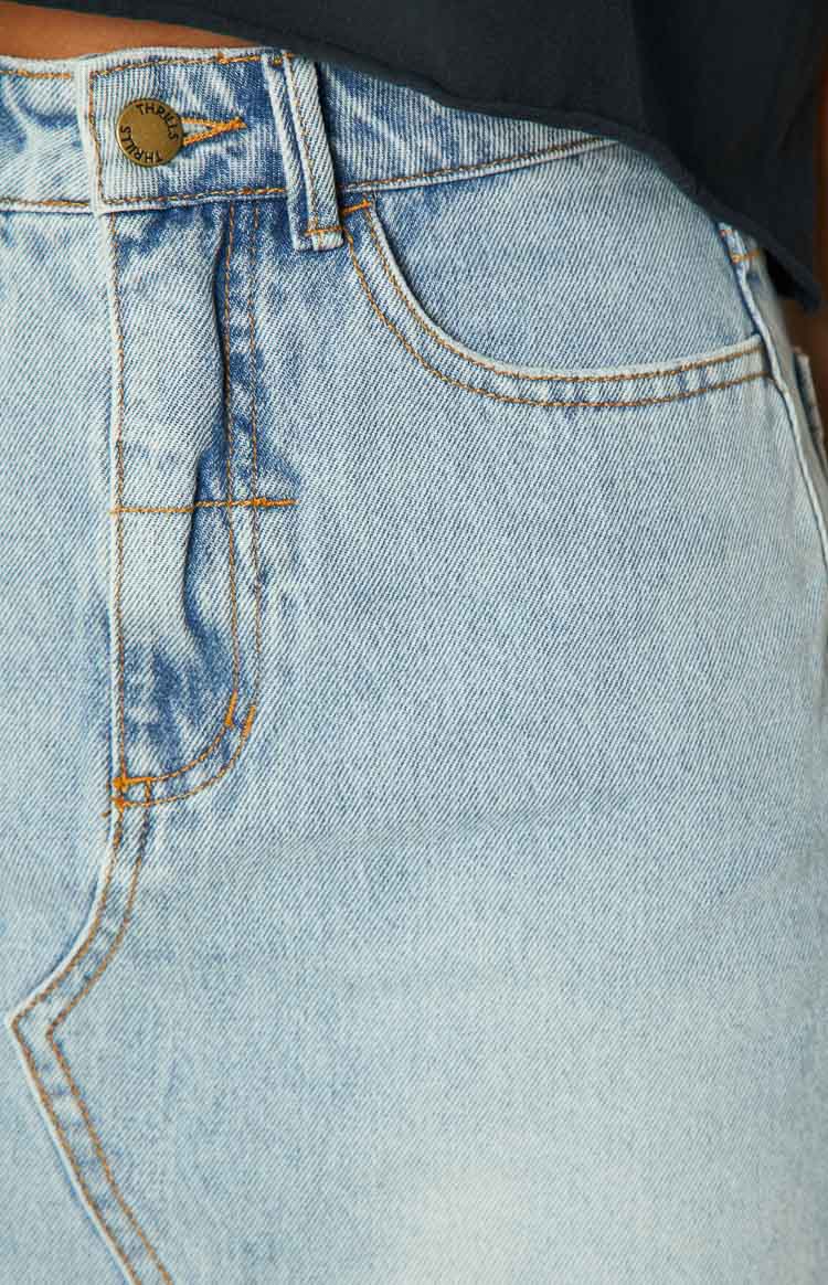Thrills Leni Skirt Time-Worn Blue