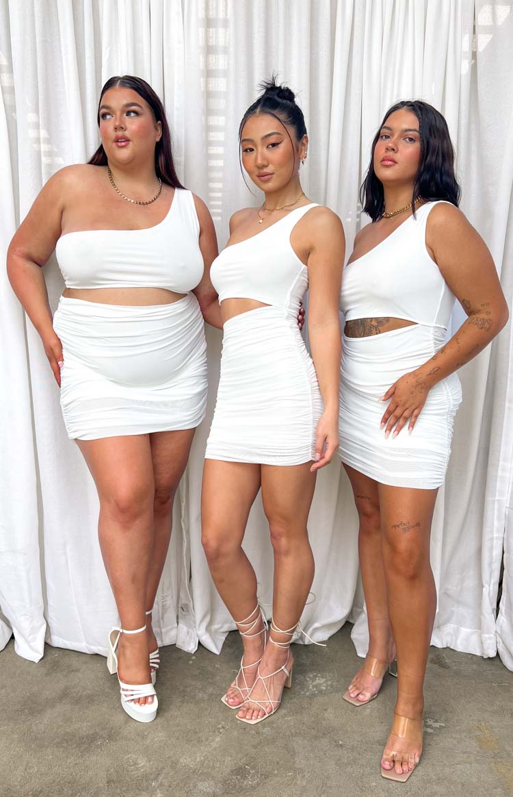 Rae White Mini Dress