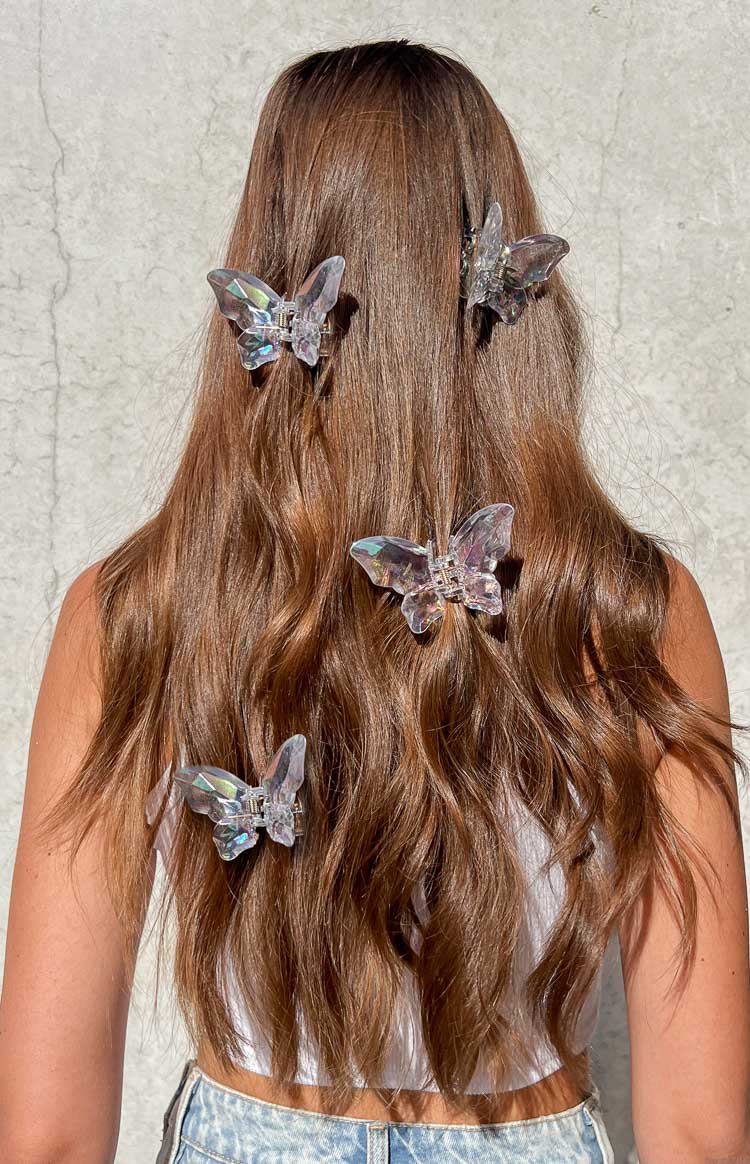 Butterfly Iridescent Claw Clip (FREE over $100)