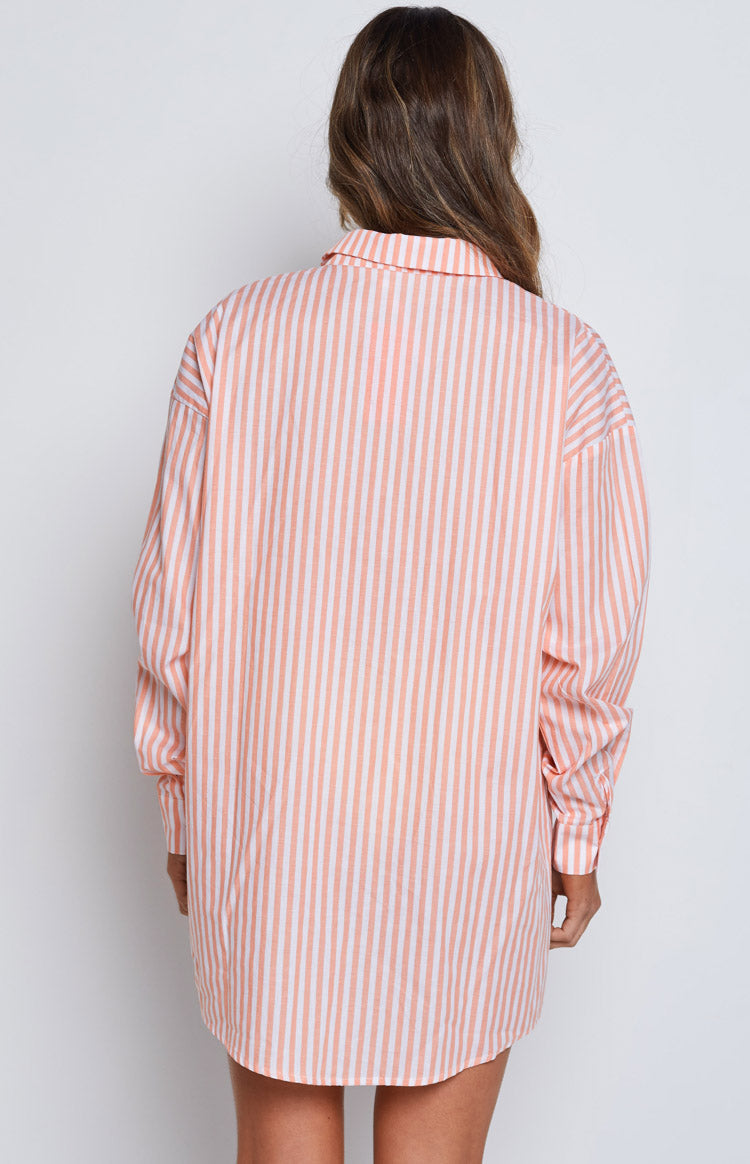 Nantes Shirt Dress Pink