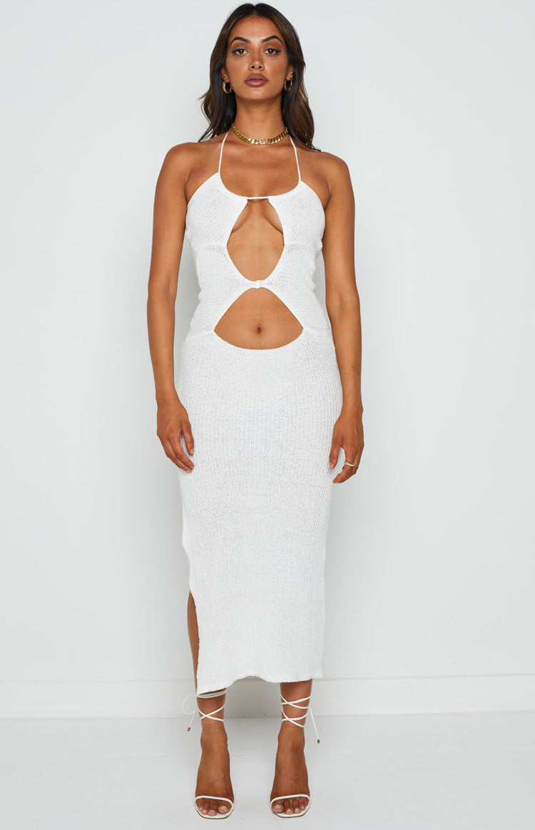 Renata White Cut Out Dress