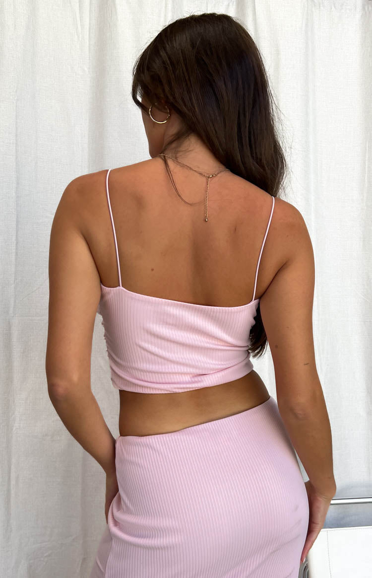 Liv Pink Crop Top