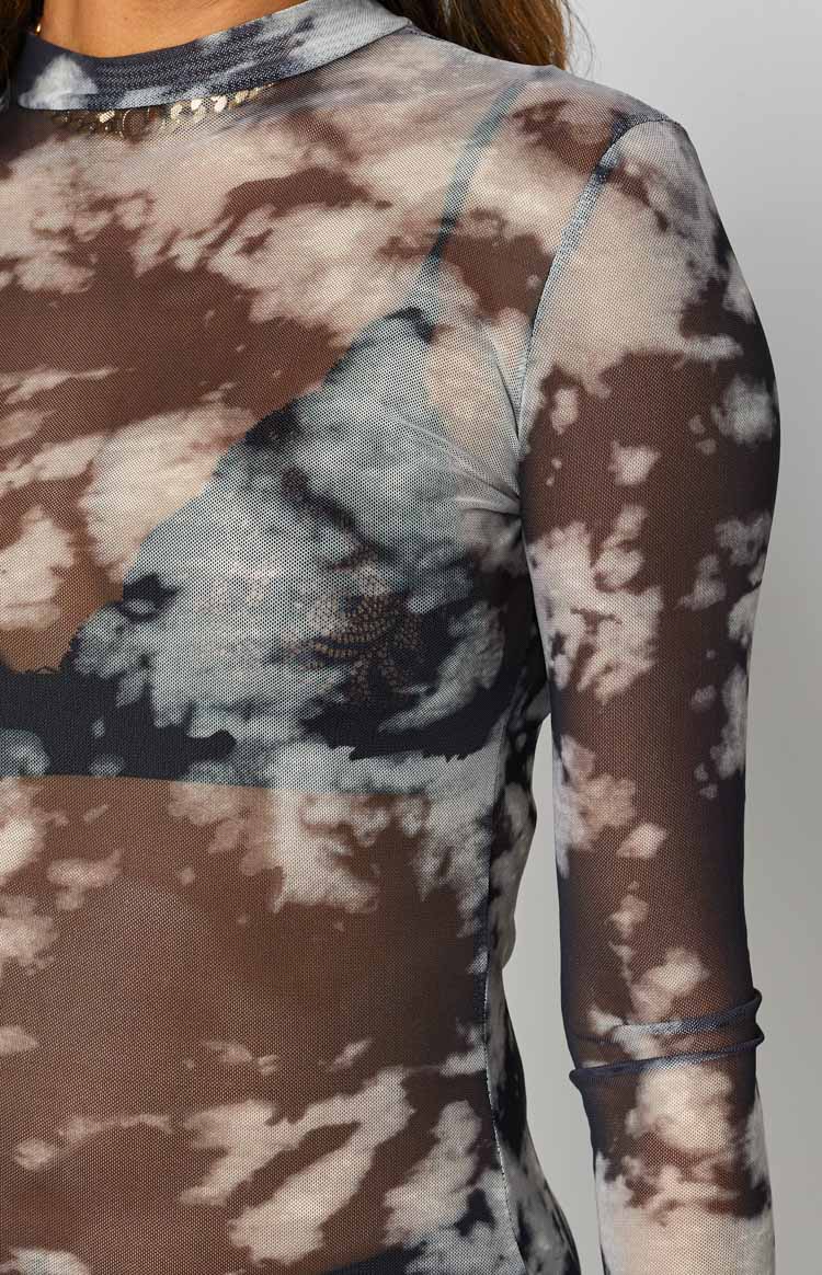 Tomorrowland Mesh Dress Black