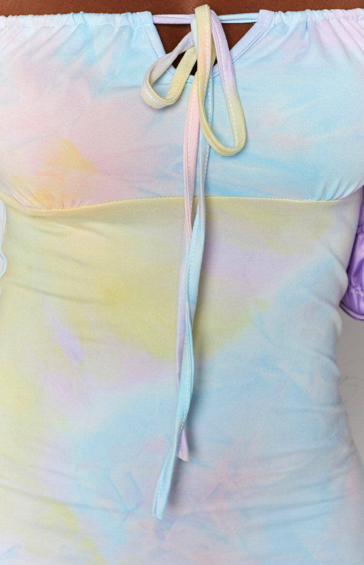 Summer Skies Dress Tie Dye Multi