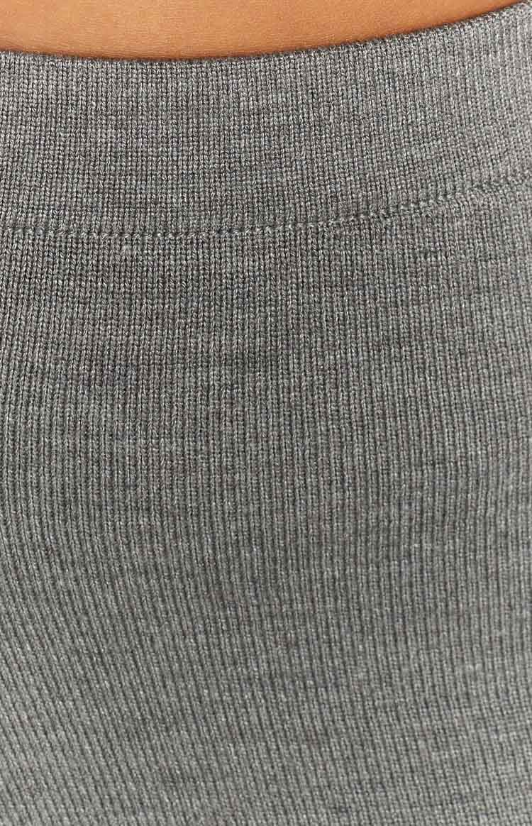 Jade Grey Knitted Pants