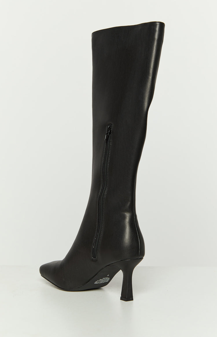 Therapy Candid Black Knee High Boots