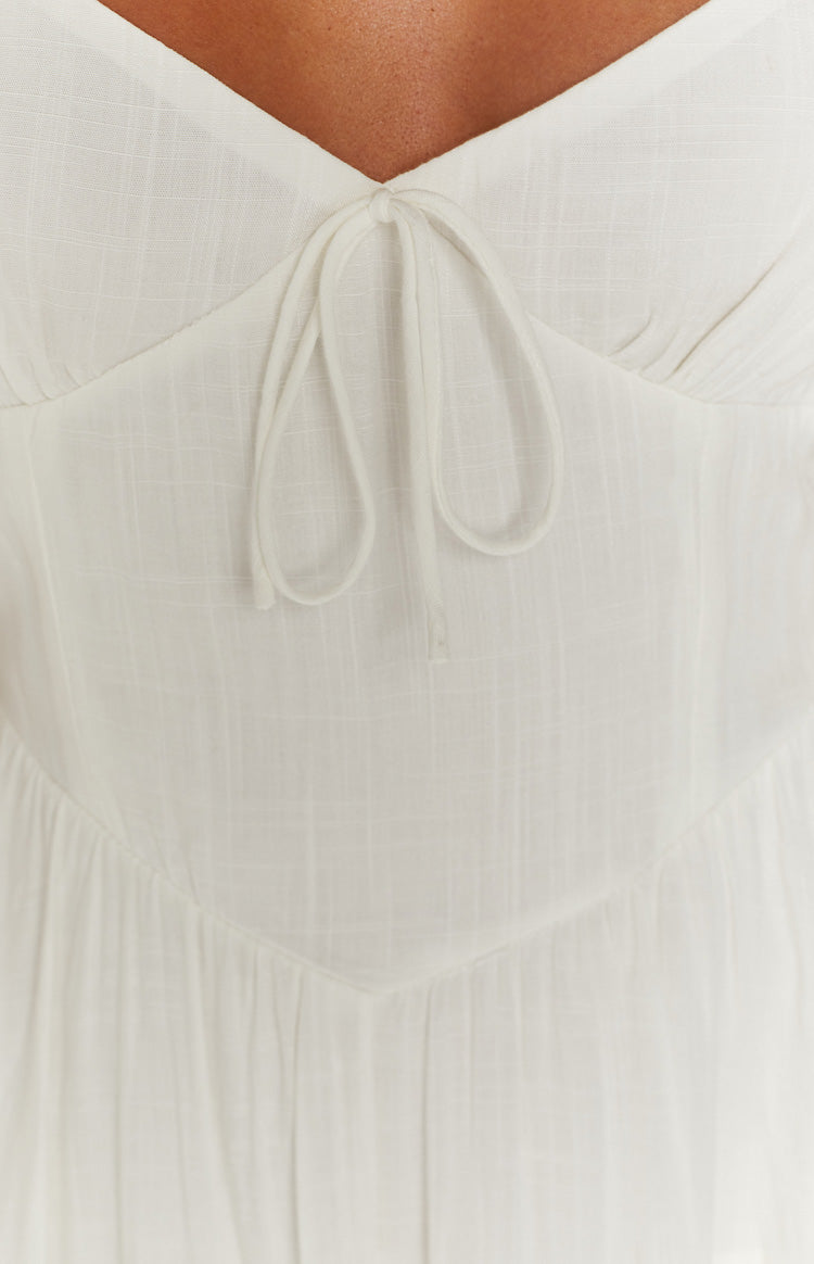 Pamela White Mini Dress