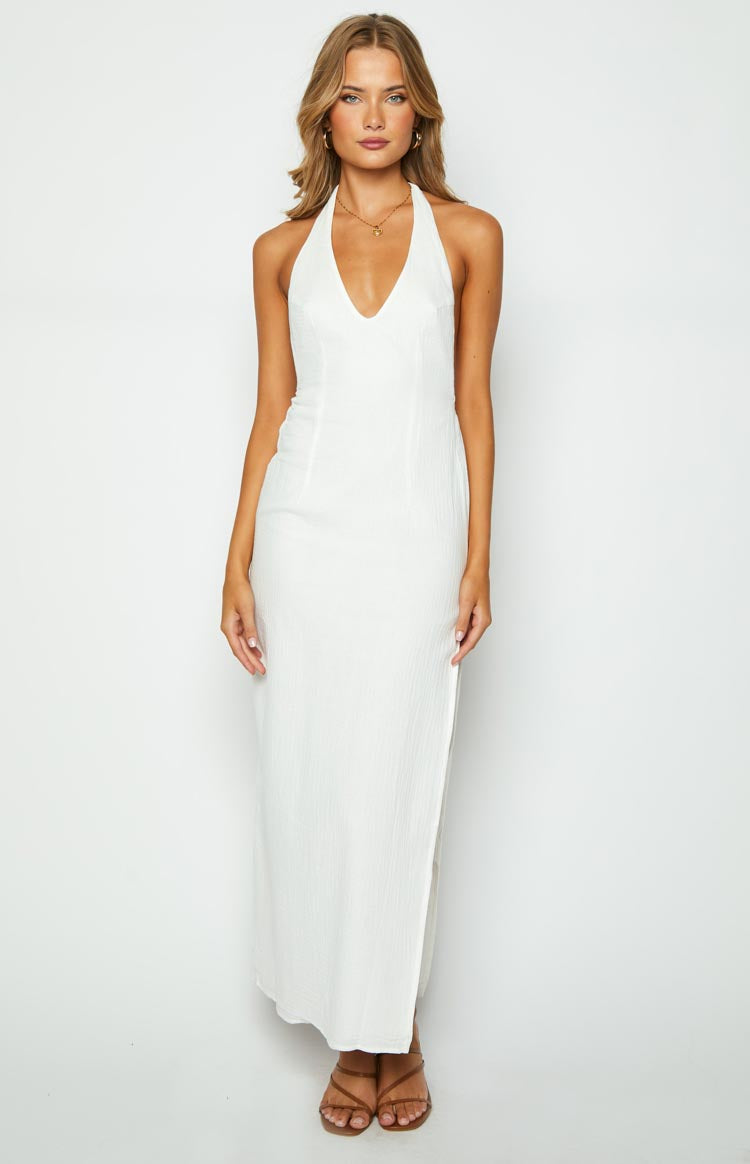 Mahli White Maxi Dress