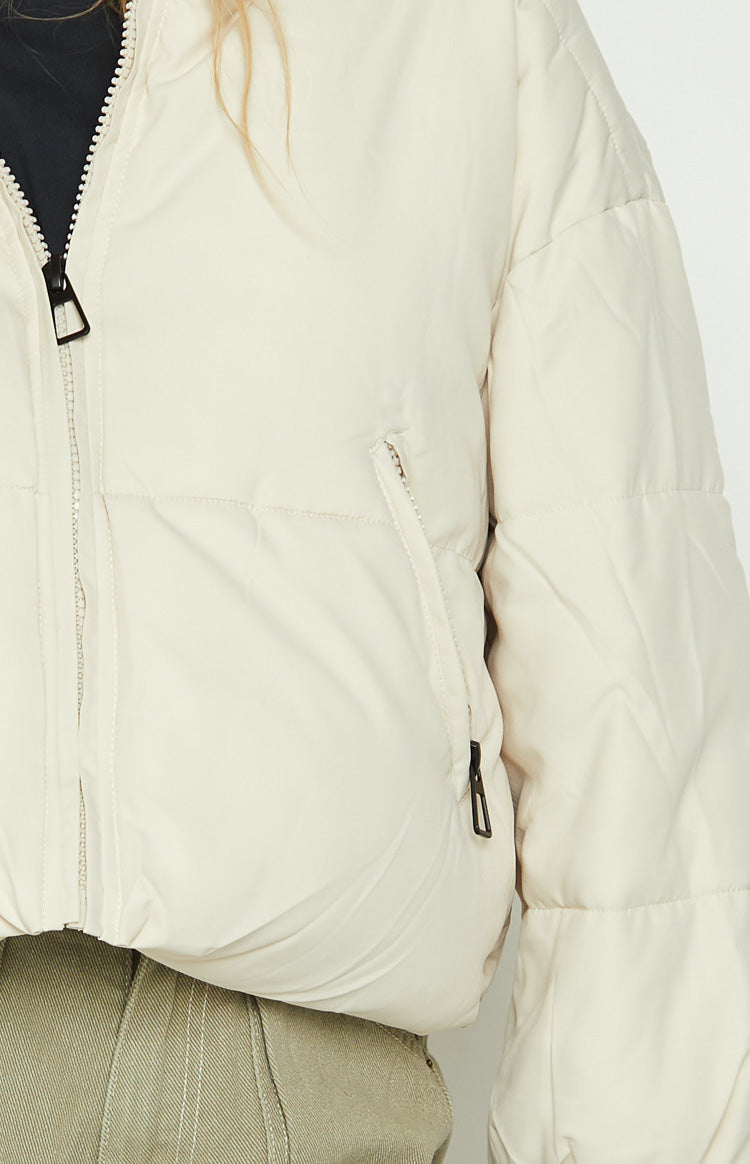 Remi Puffer Jacket White