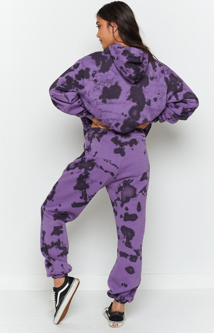 Nana Judy Avenue Trackpant Violet Tie Dye