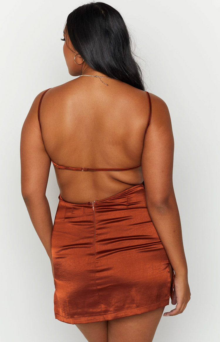 The Reina Copper Dress