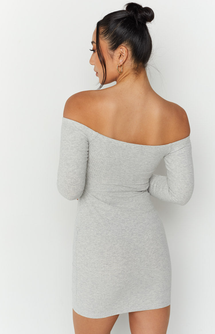 Amarie Grey Mini Dress
