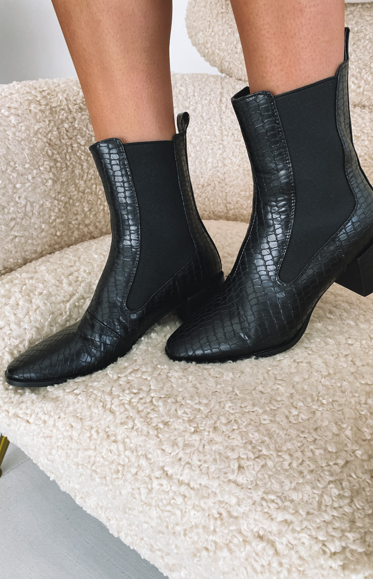 Billini Orsola Boots Black Gecko