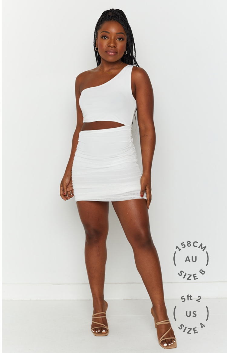 Rae White Mini Dress