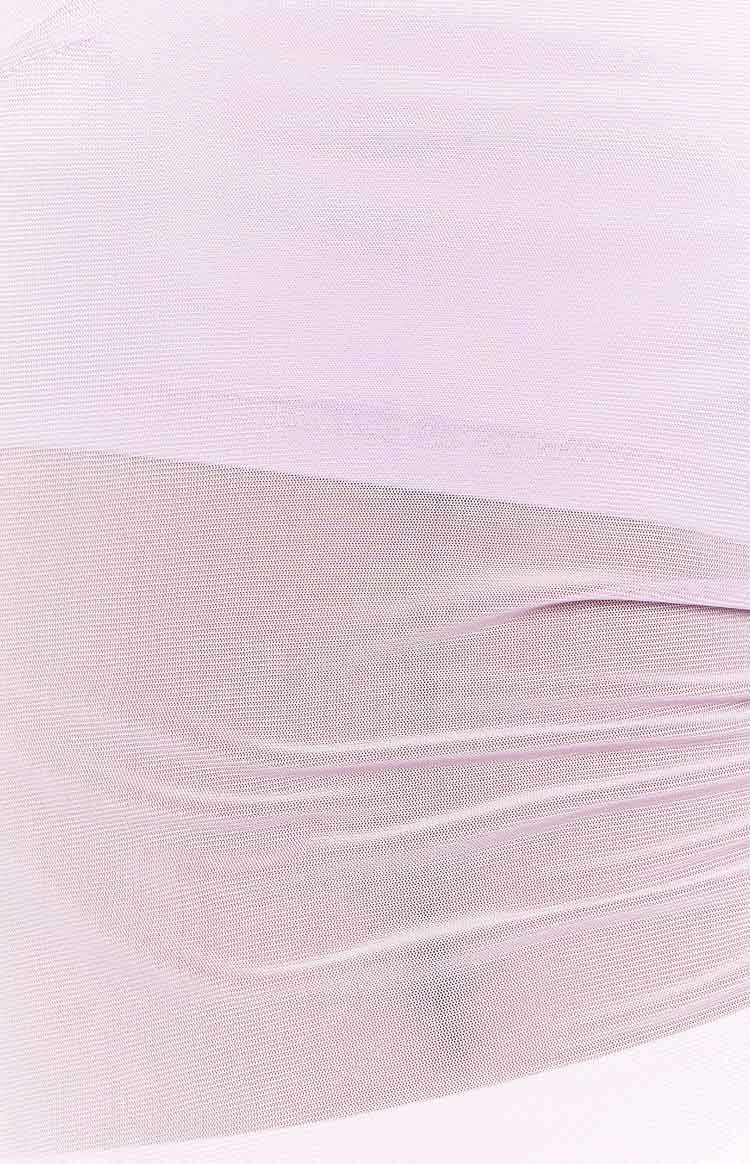Hilux Lilac Mesh Bandeau Top