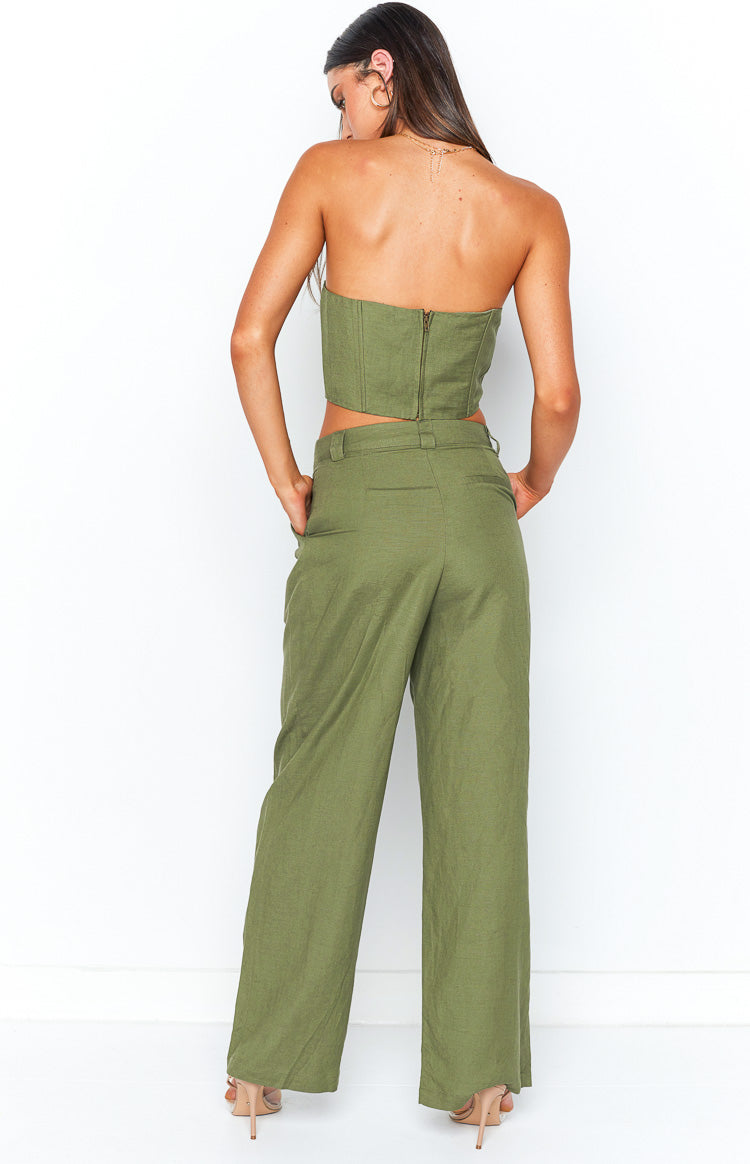 Lioness La Quinta Khaki Pant