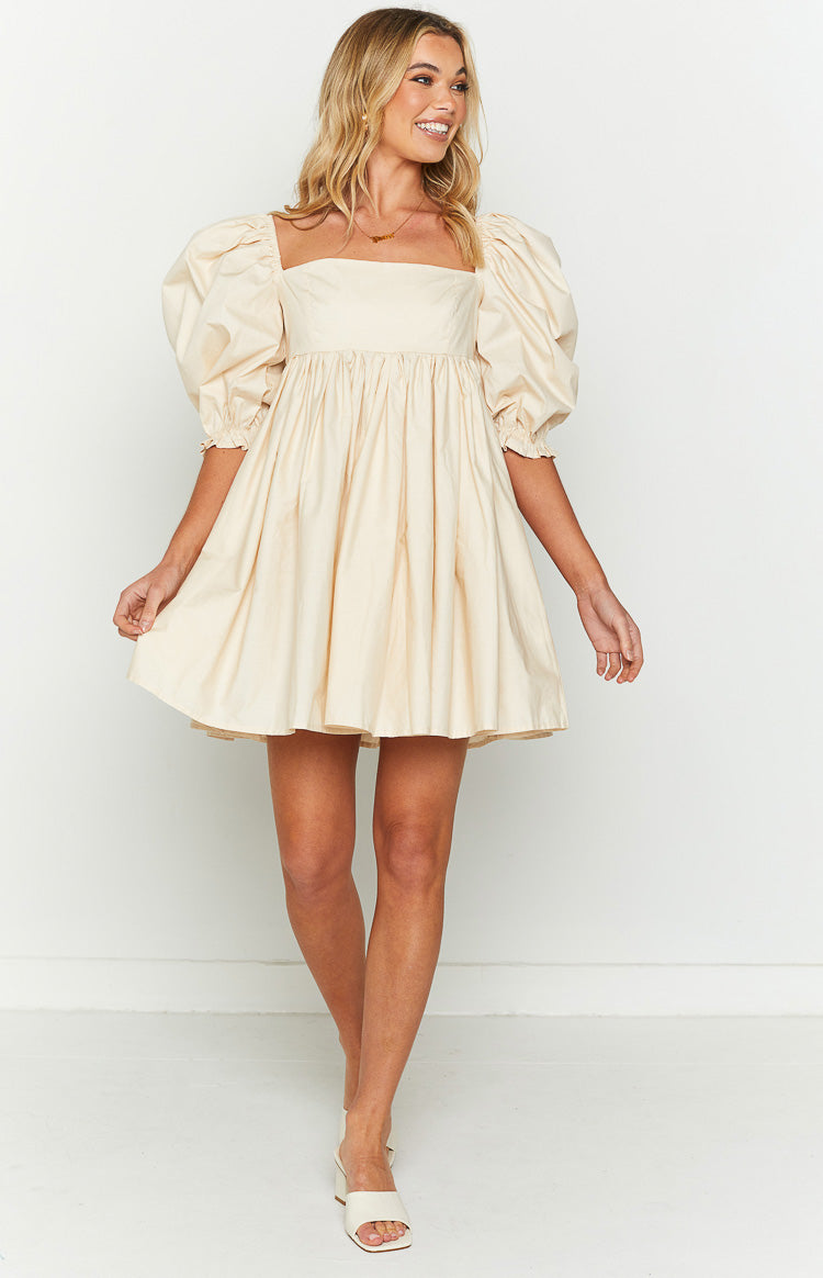 Tiana Cream Mini Dress