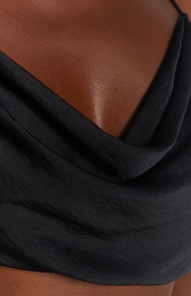 Lioness Born To Be Wild Crop Top Black