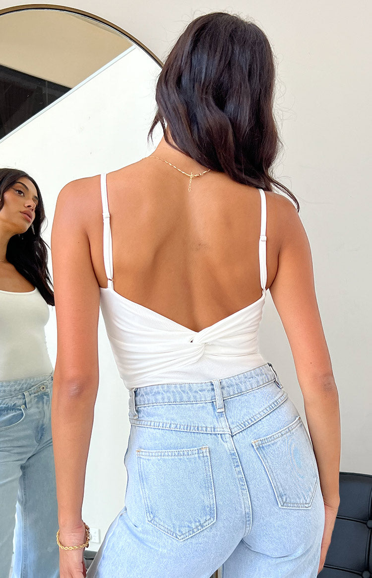 Dahla White Bodysuit