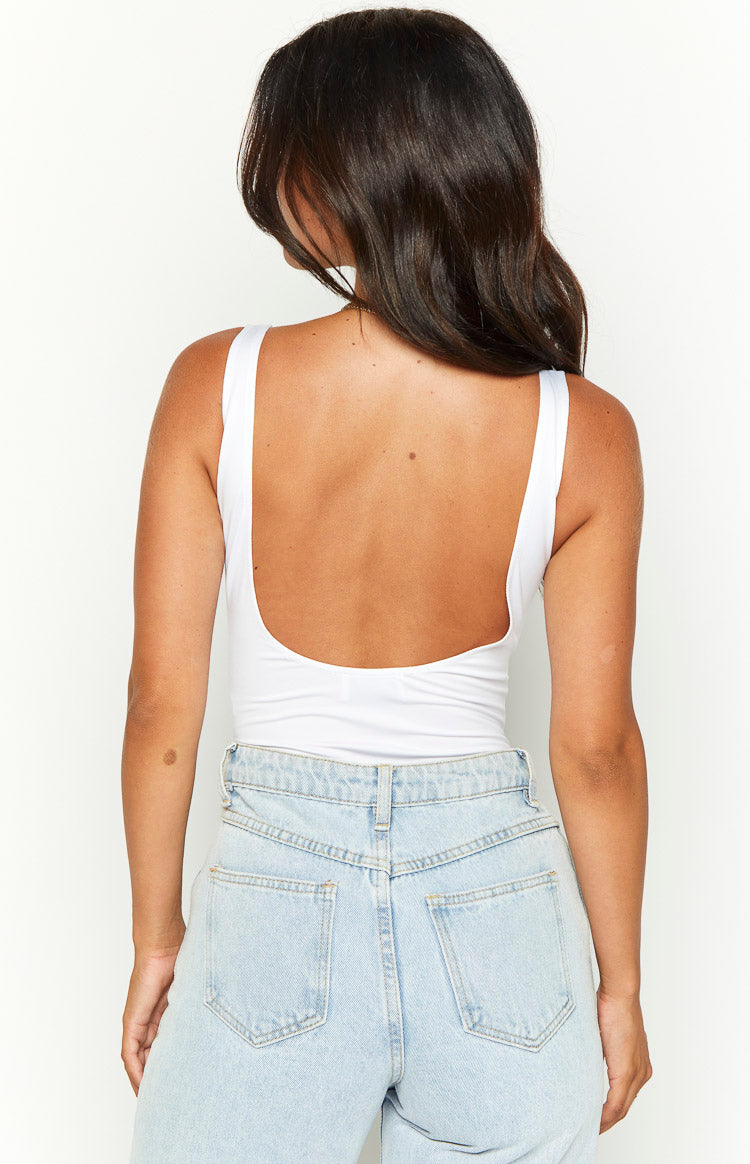 Aubrey White Bodysuit