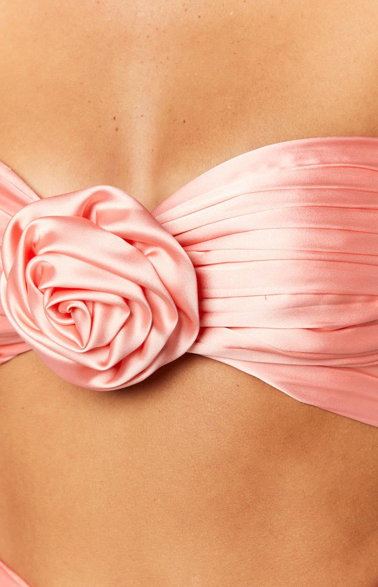 Kaylea Pink Crop Top