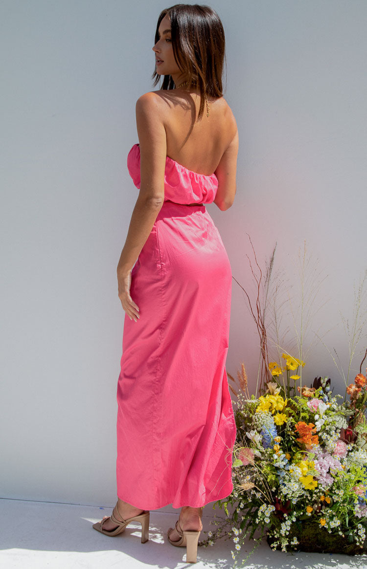 Bentley Pink Midi Dress
