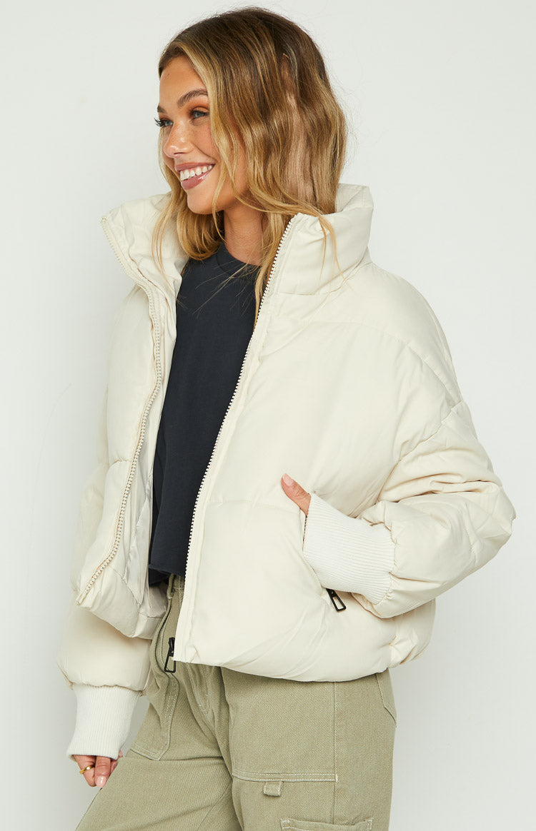 Remi Puffer Jacket White