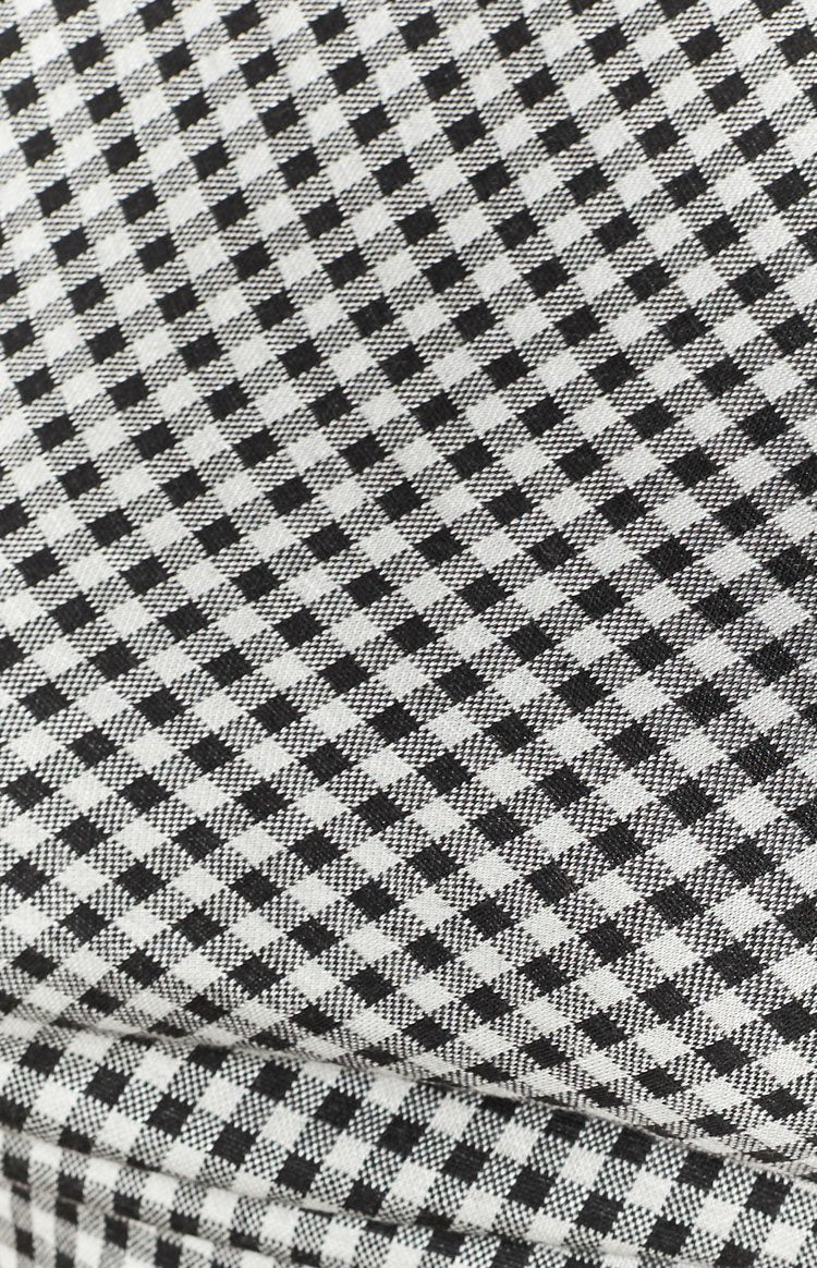 Sawyer Tank Mini Dress Mono Gingham