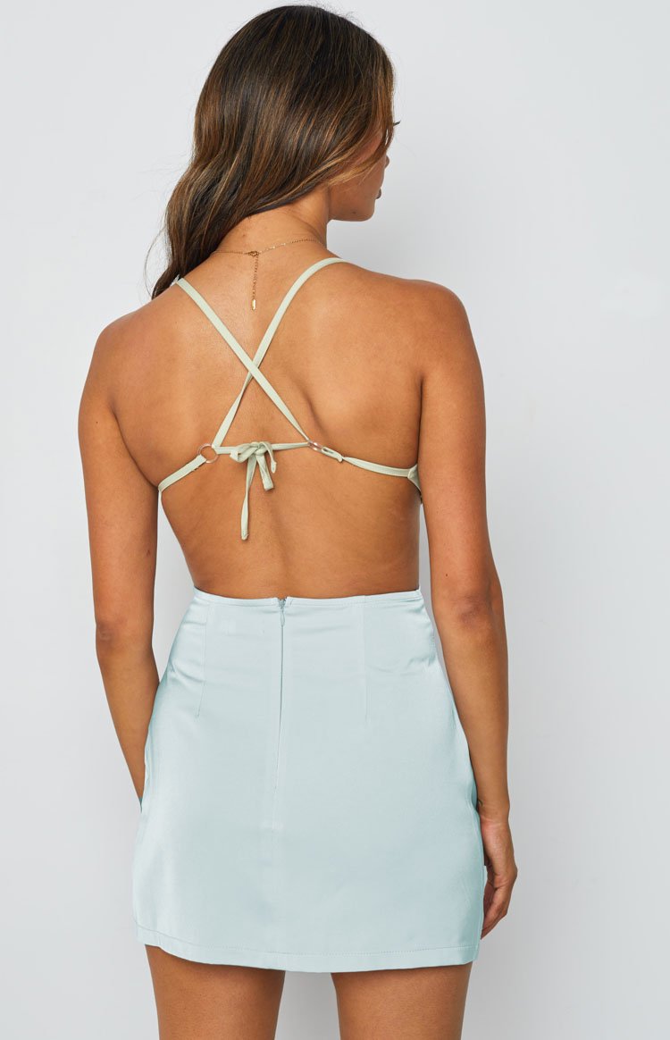 Hilton Mini Dress Green