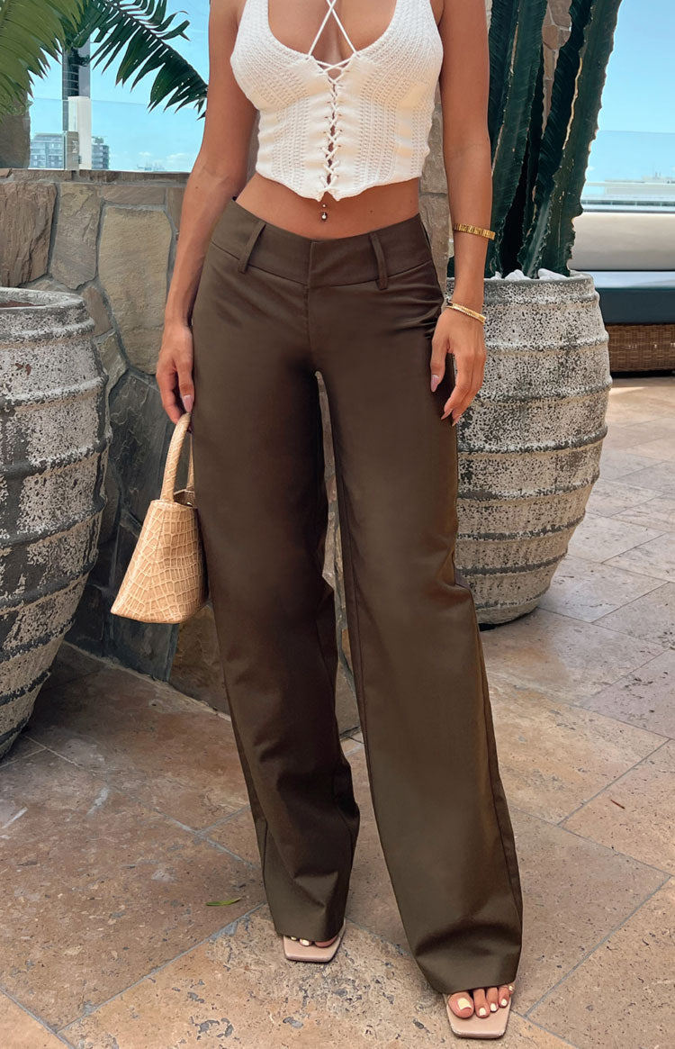 Maeve Chocolate Pants