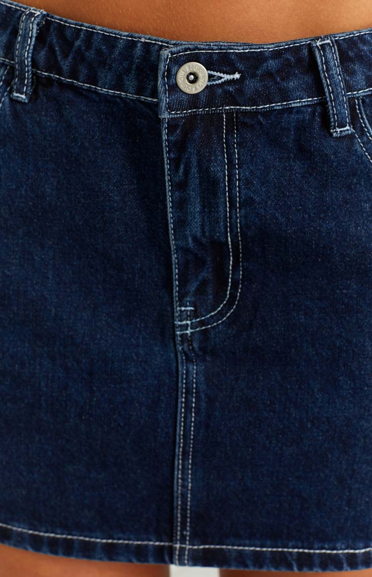 Cadence Denim Mini Skirt