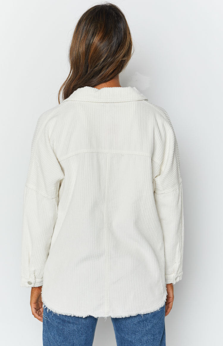 Rayna Cord Jacket Cream