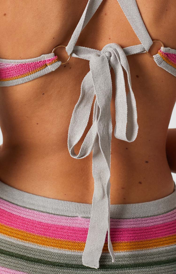 Riviera Stripe Mini Dress Multi